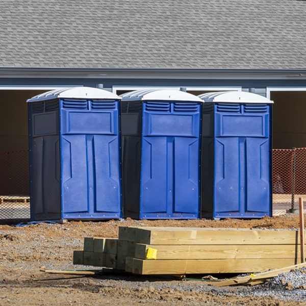 are there different sizes of porta potties available for rent in Woodworth